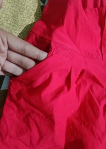 Red Pants With Pockets