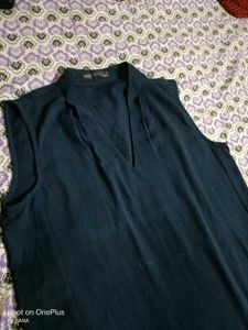 NewDress Bundle: Neavy Blue Sleeveless &amp; Red Ruffl