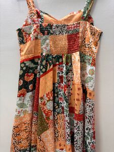 Floral Patchwork Sundress