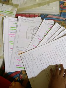 Handwritten Class 12 Zoology Notes
