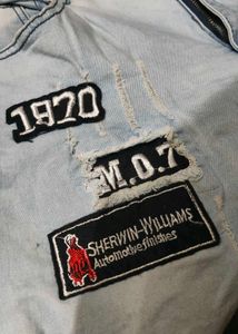Distressed Light Wash Jeans
