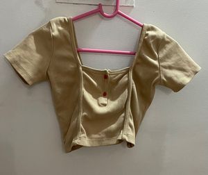 Shein Beige Top