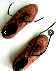 Woodland Cherry Red Shoes. Shoe Pair (US Size 10,