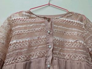 Lace Ruffle Top