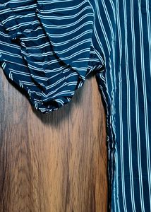 Layered sleeve party wear top