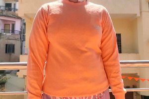 Peach Knit Pullover