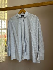 ONLY Brand Striped Cotton Shirt