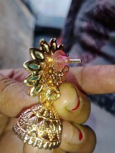 Beautiful Rose Gold Earrings