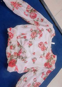 Floral Print Blouse