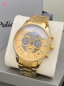 PoliceMen’s Metal beltDate working All chrono work