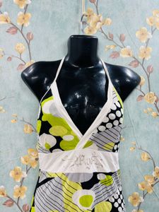 Y2k Halter Neck Dress