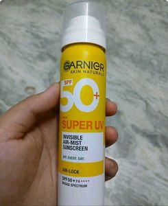 Garnier Vitamin C Serum facewash &amp; SPF50 Sunscreen