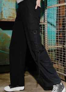 Sale❗️Black Wide Leg Cargo Pants