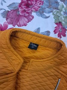 Mustard Quilted Jacket