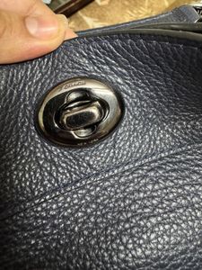 Coach Edie Turnlock Shoulder Bag