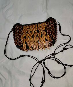 Handcrafted Coconut Shell Sling Bag