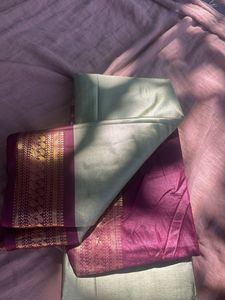 Elegant Green Saree