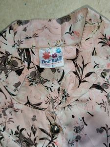 Cute Floral Baby Outfit