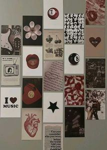 Aesthetic Wall Collage Kit Set Of 20