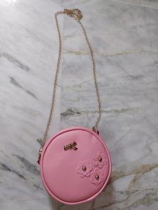 New Unused Pink Sling Bag