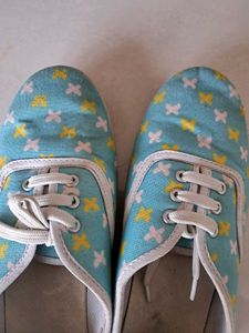 Kock N Keech: Sea Blue Casual Shoes