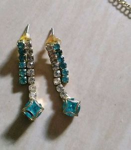 Blue Stone Jewellery Set