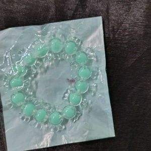 Mint Green Beaded Bracelet