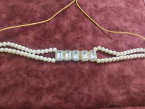 new Pearl & Stone Necklace