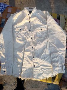 Zara Men Premium Danium Heavy Shirt  With Tag
