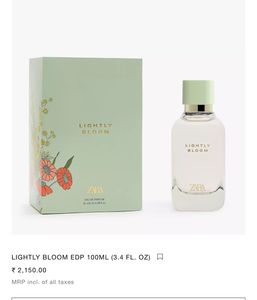 Zara Lightly Bloom Perfume