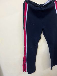 Side Button Detail Pants