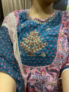 Anarkali Cotton Kurta