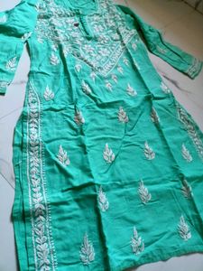 Chickankari Handwork Kurta