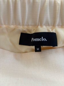Pomelo Beige Mini Skirt (Size M)