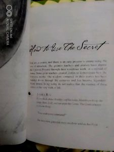 The Secret Written By Rhonda Byrne..In English Version