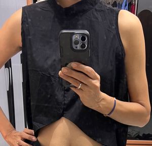 Black Sleeveless Top
