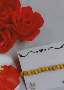 Handmade Wooden Bead Bracelet