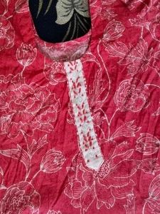 Floral Print Kurta