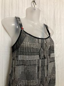 Charlott’ Black Sleeveless Top