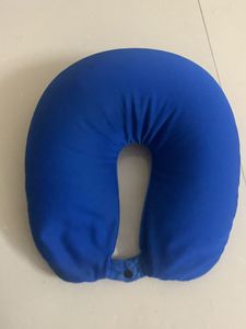 Neck Pillow | Blue Coloured| Like-new| Unused|