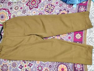 Formal Mustard Pants