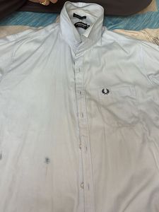 Fred Perry Light Blue Shirt