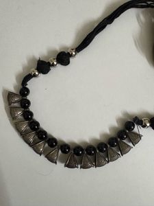 Oxidized Statement Jewelry Set – 4 Pieces