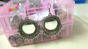 Boho Mirror Earrings