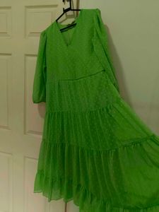 Light Green Midi Dress