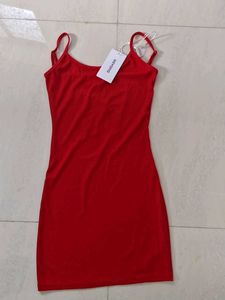 Red Bodycon Mini Dress