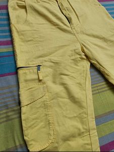 Yellow Cargo Pants