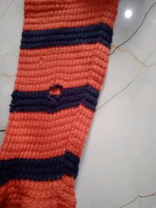 orange pretty top.