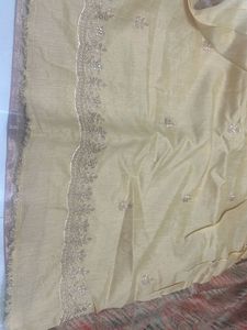 Elegant Saree It’s New Un  stich Blouse