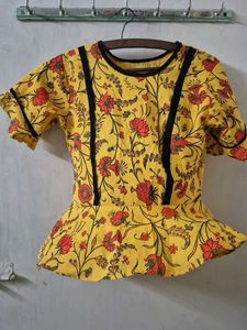 Peplump Top For Girls